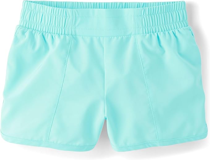 Atlantic Favorites Girls' Uniform Quick Dry Pull on Shorts 5557