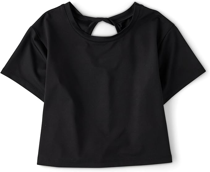 Atlantic Favorites Girls' Atheletic Short Sleeve Tops 4597
