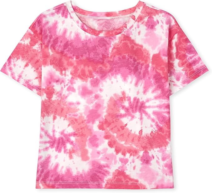 Atlantic Favorites Single Girls Print Basic Layering Tees 2231
