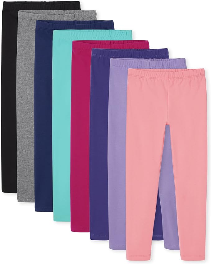 Atlantic Favorites Girls' Leggings, Multipacks 6688