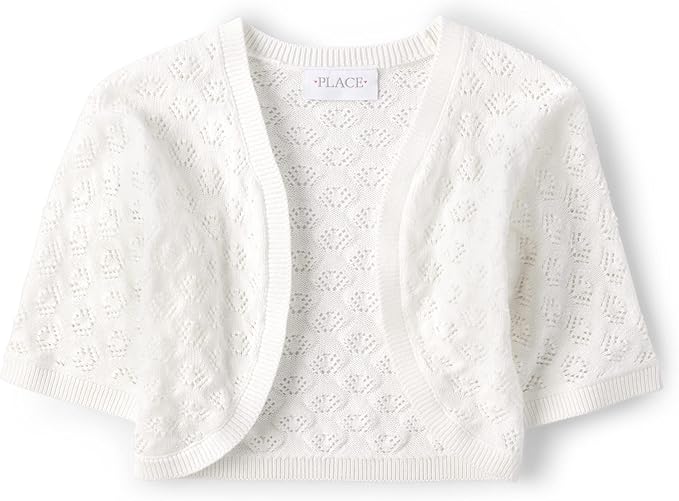 Atlantic Favorites Girls' Sweater Shrug 7811