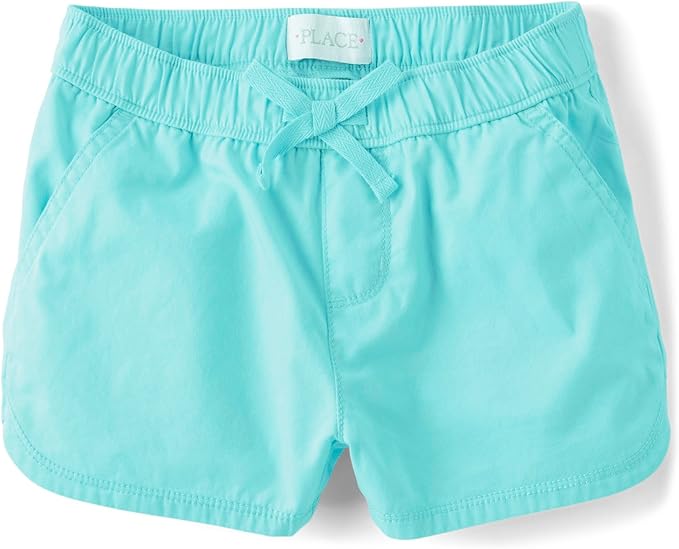 Atlantic Favorites Girls' Twill Pull on Shorts 4928