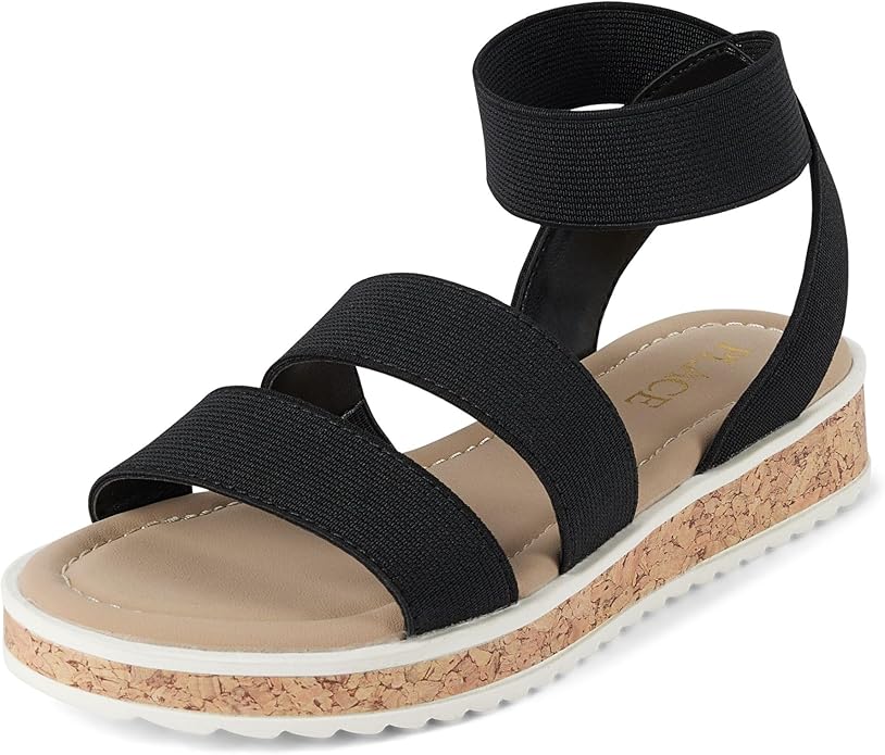 Atlantic Favorites Girl's Elastic Band Sandals 1650