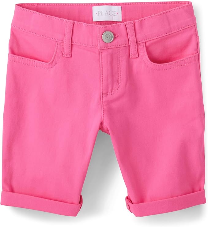 Atlantic Favorites Girls' Denim Skimmer Shorts 2746