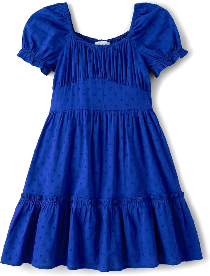 Atlantic Favorites Girls' Short Sleeve Dressy Dress 4933