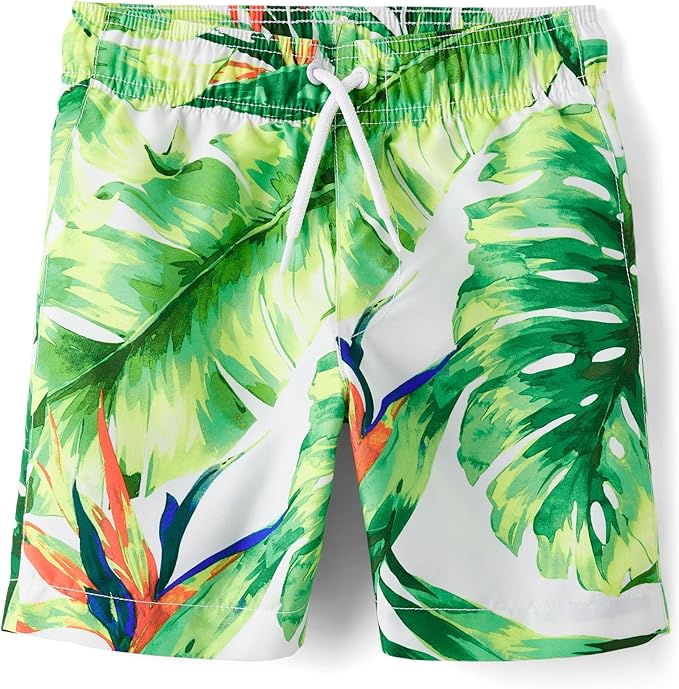Atlantic Favorites,Boys,Swim Trunks,Applemint Board Short,Large 4172