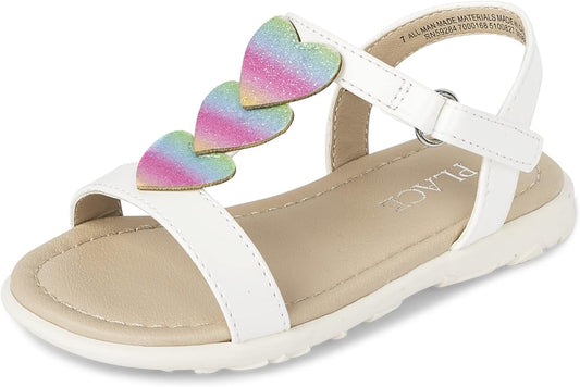 Atlantic Favorites Baby Girls and Toddler T-Strap Sandals with Adjustable Ankle Strap 7776