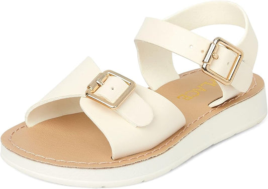 Atlantic Favorites Girl's Baby Toddler Platform Sandals with Adjustable Ankle Strap 9325