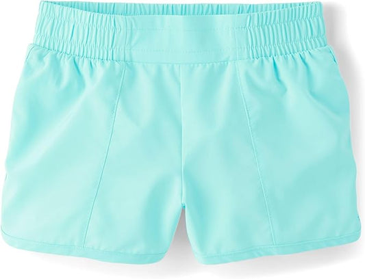 Atlantic Favorites Girls' Uniform Quick Dry Pull on Shorts 5557