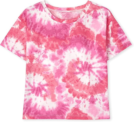 Atlantic Favorites Single Girls Print Basic Layering Tees 2231