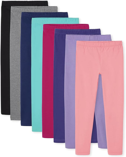 Atlantic Favorites Girls' Leggings, Multipacks 6688