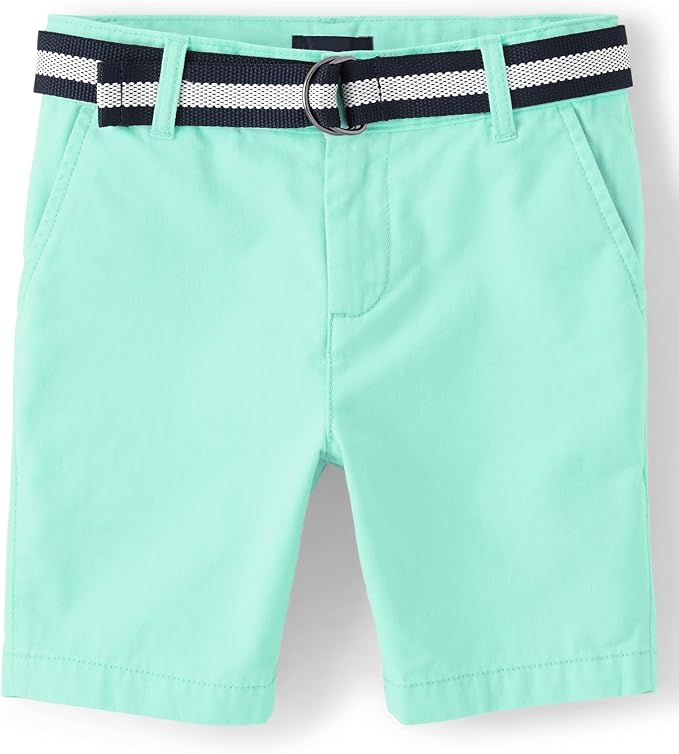 Atlantic Favorites Boys' Belted Chino Shorts 2007
