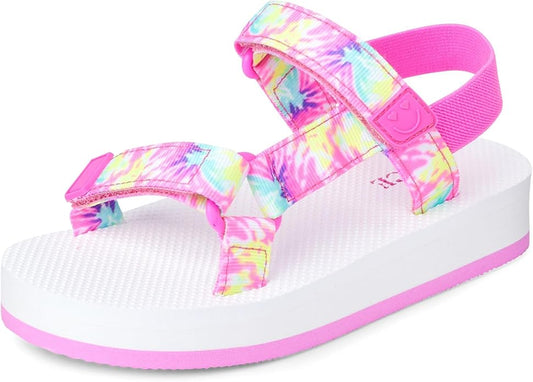 Atlantic Favorites Girl's Sporty Sandals with Adjustable Straps 9470