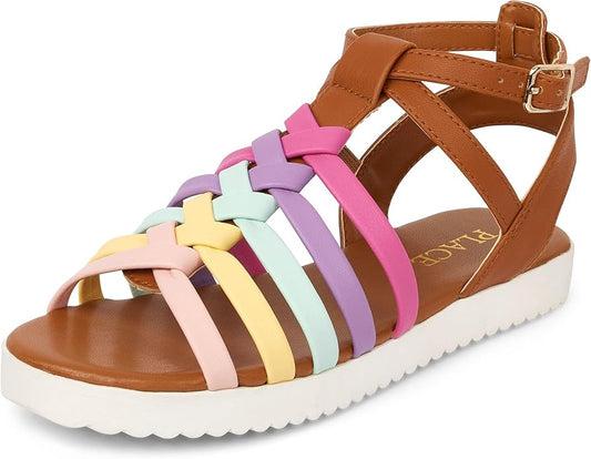 Atlantic Favorites Girls Gladiator Sandals 5622