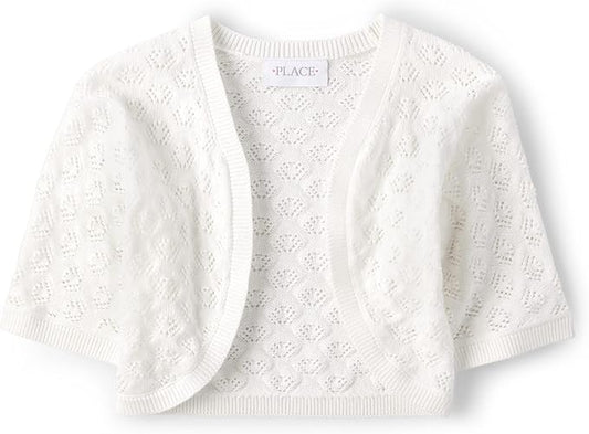 Atlantic Favorites Girls' Sweater Shrug 7811