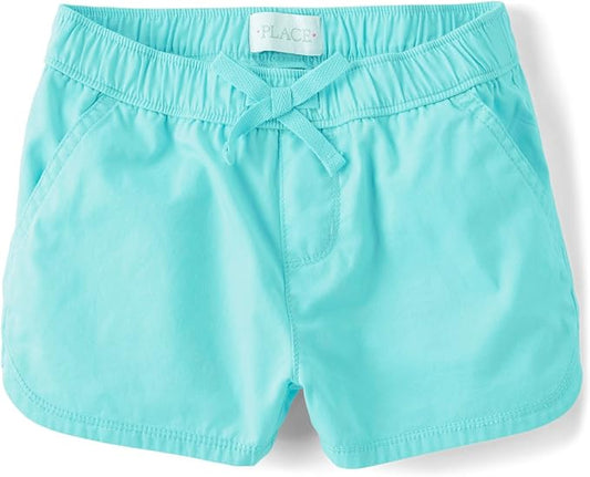 Atlantic Favorites Girls' Twill Pull on Shorts 4928