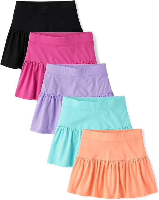 Atlantic Favorites girls Stretchy Waistband Skort 7158