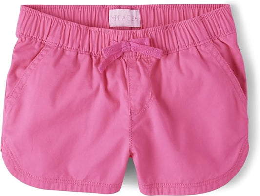 Atlantic Favorites Girls' Twill Pull on Shorts 7963