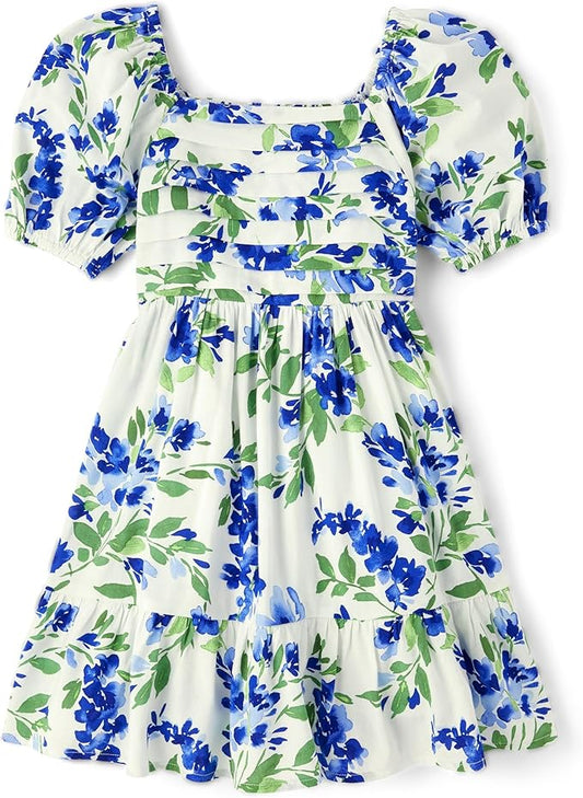 Atlantic Favorites Girls' Short Sleeve Dressy Dress 3017
