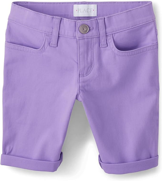 Atlantic Favorites Girls' Denim Skimmer Shorts 6401
