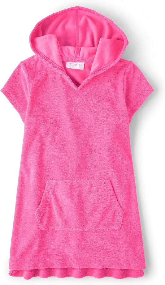 Atlantic Favorites Girls' Hooded Swim Coverups 8763