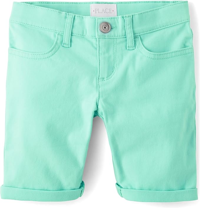 Atlantic Favorites Girls' Solid Skimmer Shorts 5115