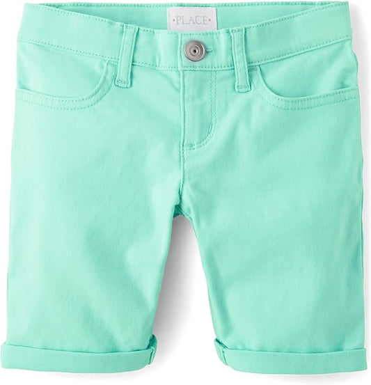 Atlantic Favorites Girls' Solid Skimmer Shorts 5115