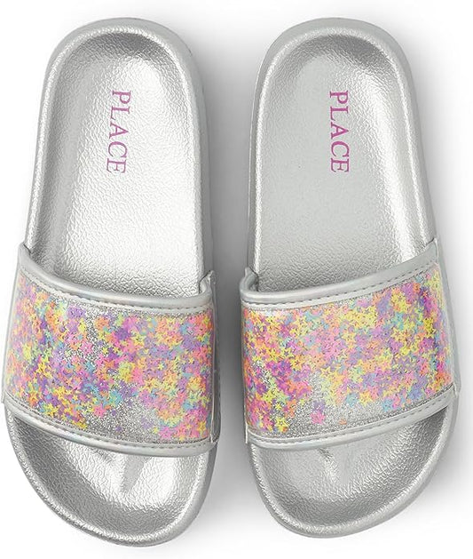 Atlantic Favorites Girls Everday Slip on Slide Sandals 4145