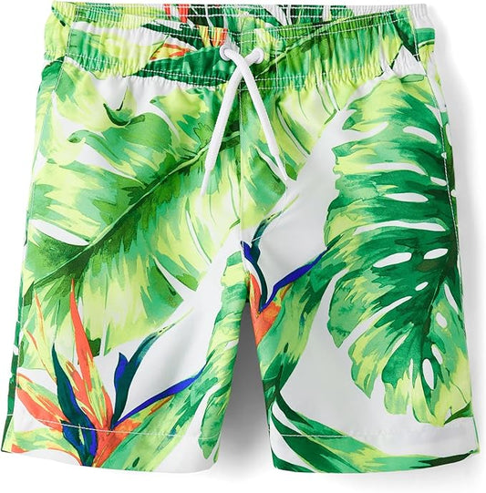Atlantic Favorites,Boys,Swim Trunks,Applemint Board Short,Large 4172
